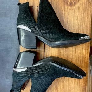 Jeffery Campbell Cromwell booties.